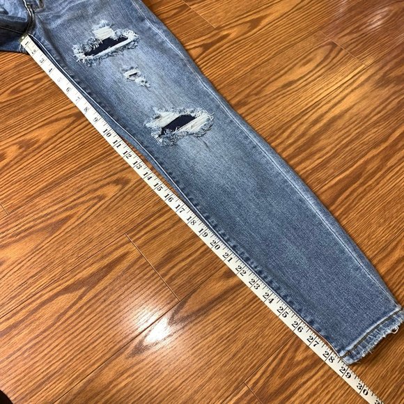 Judy Blue Womens 0‎ Relaxed Fit Distressed Jeans - Picture 11 of 12